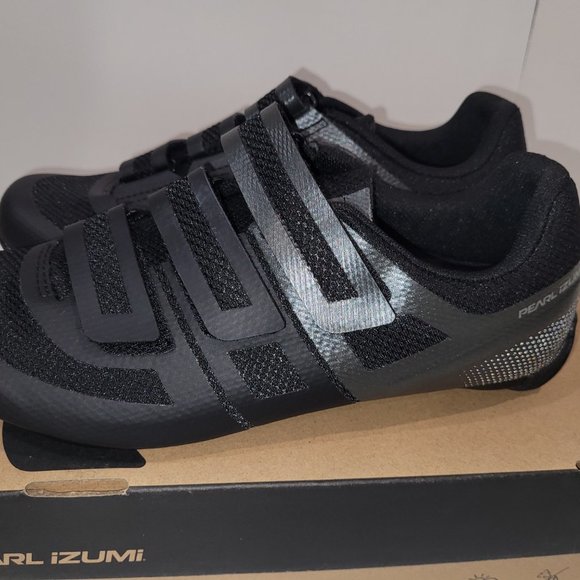 Pearl Izumi Men's Men's Quest Road Shoes Black New 7US /40EU - Picture 8 of 11